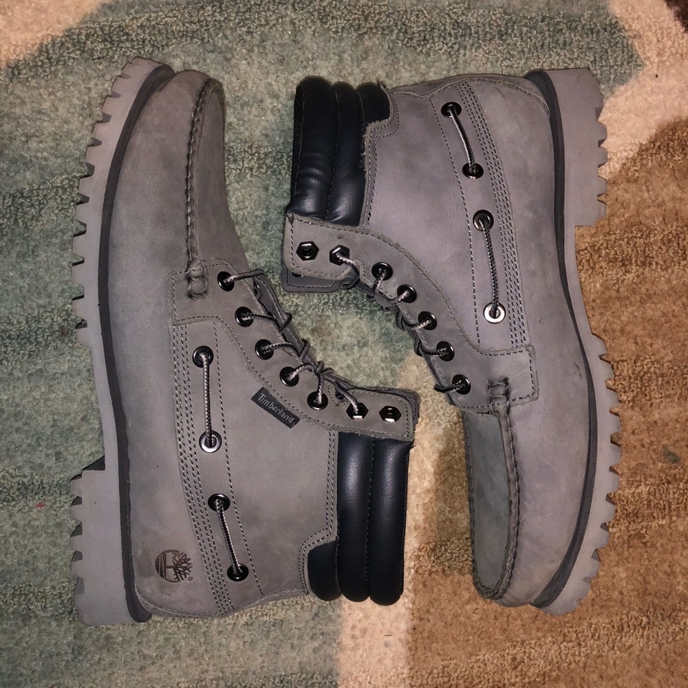 Men’s Timberlands 6 inch Padded Collar Boots